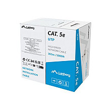 Lanberg | Кабель LAN Cat.5E 305M Solid CCA Grey Fluke Passed | LCU5-15CC-0305-S