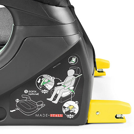 Дитяче крісло / Бустерна подушка PEG PEREGO Viaggio Shuttle Crystal Black - 4