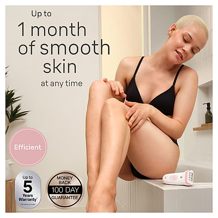 Епілятор Braun Silk-épil 7 7-060 бездротовий, вологий і сухий, 40 хвилин роботи, рожево-білий, ідеальний для делікатного видалення волосся - 2
