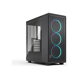 Obudowa Fractal Design Epoch ATX w kolorze czarnym z efektem RGB, z przyciemnionym szkłem, bez zasilacza