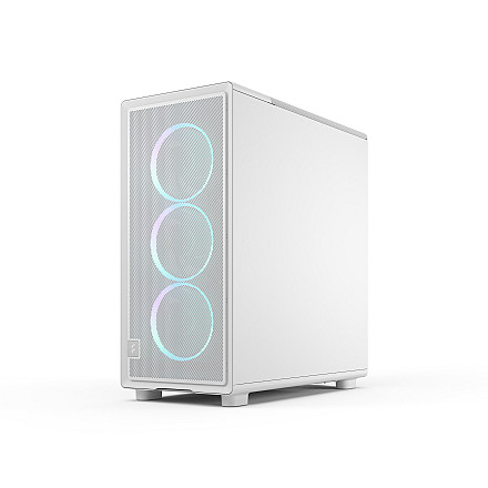Obudowa Fractal Design Epoch w białym kolorze z przezroczystym tintem RGB, ATX, bez zasilacza, elegancki i nowoczesny design dla Twojego komputera - 5