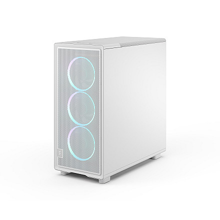 Obudowa Fractal Design Epoch w białym kolorze z przezroczystym tintem RGB, ATX, bez zasilacza, elegancki i nowoczesny design dla Twojego komputera - 4