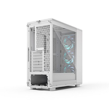 Obudowa Fractal Design Epoch w białym kolorze z przezroczystym tintem RGB, ATX, bez zasilacza, elegancki i nowoczesny design dla Twojego komputera - 9