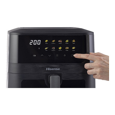 Frytkownica powietrzna Gorenje HAF2100DCD, ємність 8 L, kolor чорний, idealna для zdrowego przygotowywania potraw - 6