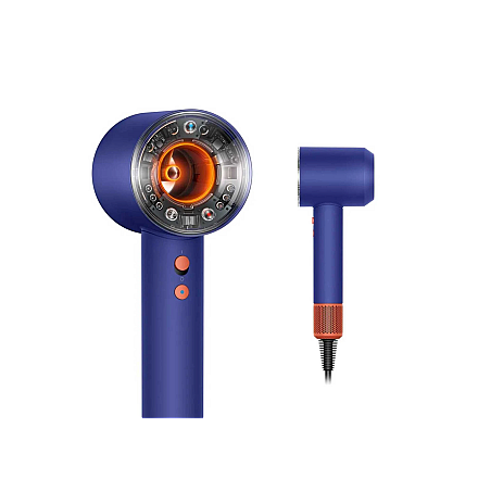 Фен для волосся Dyson HD16 Supersonic Nural 1600 W з 4 ustawieniami temperatury, з функцією jonizacji та dyfuzorem, kolor Vinca Blue/Topaz - 2