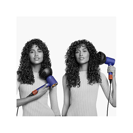 Фен для волосся Dyson HD16 Supersonic Nural 1600 W з 4 ustawieniami temperatury, з функцією jonizacji та dyfuzorem, kolor Vinca Blue/Topaz - 3