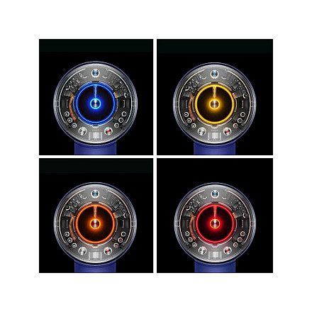 Фен для волосся Dyson HD16 Supersonic Nural 1600 W з 4 ustawieniami temperatury, з функцією jonizacji та dyfuzorem, kolor Vinca Blue/Topaz - 5