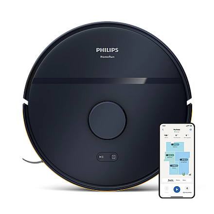Odkurzacz Robotyczny Philips XU2000/10 2000 serii Wet&Dry з з функцією wielopoziomowego mapowania, czas pracy для 130 min, moc ssania 2700… - 1