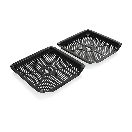 Frytkownica powietrzna Princess Double Stack 11.2L 3000W з podwójnymi koszami - чорна - 4