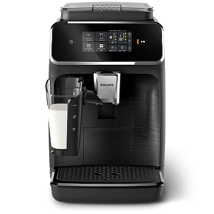Кавоварка Philips 2300 серія EP2330/10 з вбудованим піноутворювачем молока, тиск 15 бар, автоматична, чорна, вміщує 12 чашок, контейнер для… - 3