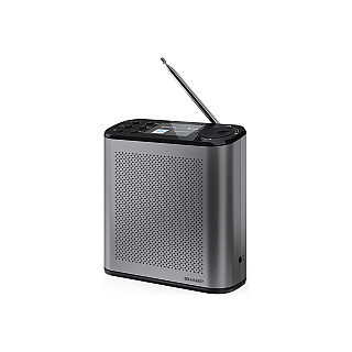 Sharp OSAKA Портативний Цифровий Радіоприймач DR-P530 GY з Bluetooth та USB, FM-приймач, Бездротове Підключення