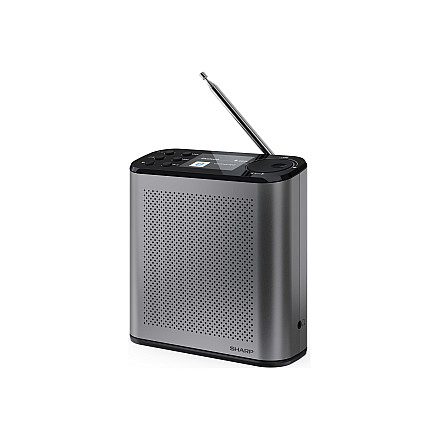Sharp OSAKA Портативний Цифровий Радіоприймач DR-P530 GY з Bluetooth та USB, FM-приймач, Бездротове Підключення - 1