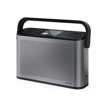 Портативне radio cyfrowe Sharp OSAKA DR-P540(GY) з Bluetooth, USB та radio FM, stereo, w kolorze сірийm - 1