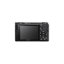 Фотоапарат Sony ZV-E10 для влогів з матрицею 24.2 МП, чутливістю ISO до 32000 та Wi-Fi, беззеркальна конструкція з екраном 2.95 дюйма