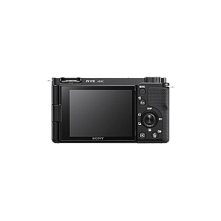 Фотоапарат Sony ZV-E10 для влогів з матрицею 24.2 МП, чутливістю ISO до 32000 та Wi-Fi, беззеркальна конструкція з екраном 2.95 дюйма