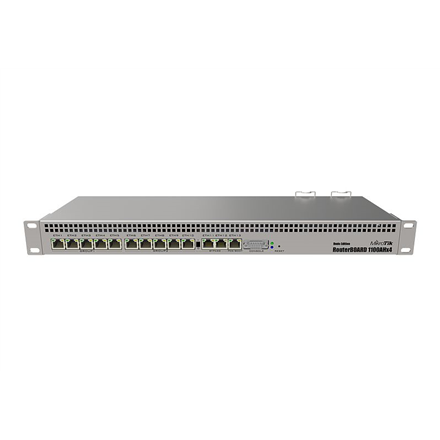 Mikrotik Wired Ethernet Роутер RB1100AHx4 Dude Edition, 1U Rackmount, Quad core 1.4GHz CPU, 1 GB RAM, 128 MB, 60GB M.2 SSD included… - 1