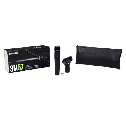 Shure | Мікрофон instrumentalny | SM57-LCE | чорний | kg - 5