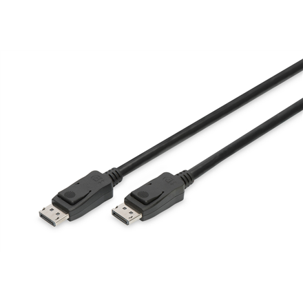 Kabel Digitus | DisplayPort | Męski | 20 pin DisplayPort | Męski | Czarny | 20 pin DisplayPort | 3 m - 1