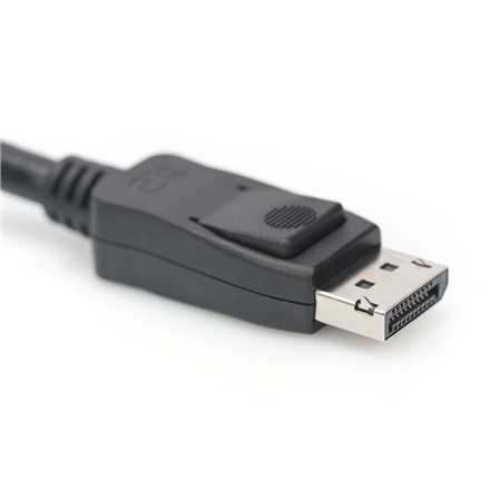 Kabel Digitus | DisplayPort | Męski | 20 pin DisplayPort | Męski | Czarny | 20 pin DisplayPort | 3 m - 2