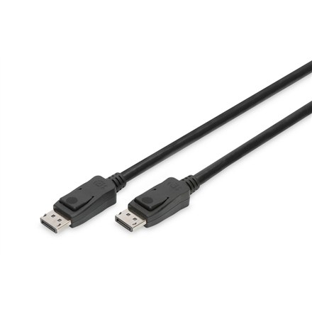 Kabel Digitus | DisplayPort | Męski | 20 pin DisplayPort | Męski | Czarny | 20 pin DisplayPort | 3 m - 3