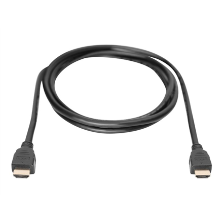 Digitus | Męski | 19-pinowy HDMI Typ A | Męski | 19-pinowy HDMI Typ A | 2 m | Czarny - 1
