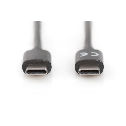 Digitus | Kabel USB-C | Męski | 24-pinowy USB-C | Męski | Czarny | 24-pinowy USB-C | 1,8 m - 2