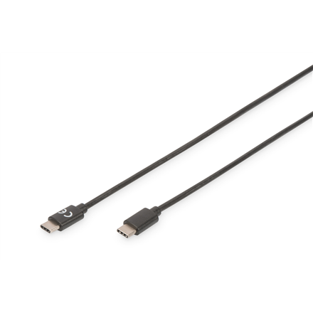 Digitus | Kabel USB-C | Męski | 24-pinowy USB-C | Męski | Czarny | 24-pinowy USB-C | 1,8 m - 1