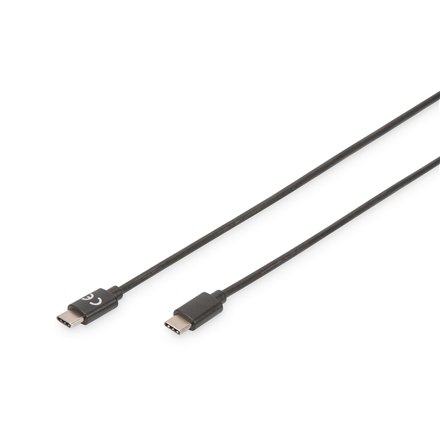 Digitus | Kabel USB-C | Męski | 24-pinowy USB-C | Męski | Czarny | 24-pinowy USB-C | 1,8 m - 4