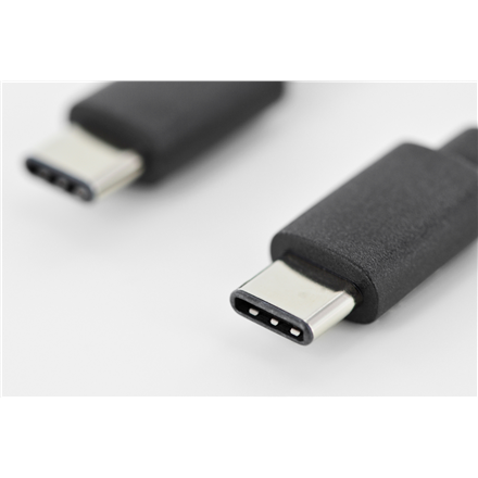Digitus | Kabel USB-C | Męski | 24-pinowy USB-C | Męski | Czarny | 24-pinowy USB-C | 1,8 m - 3