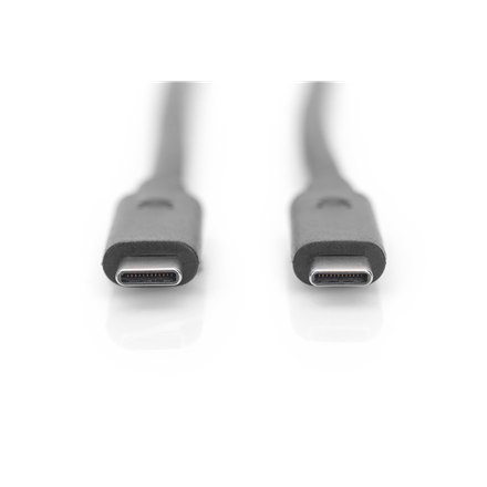 Digitus | Kabel USB-C | Męski | 24-pinowy USB-C | Męski | Czarny | 24-pinowy USB-C | 1 m - 5