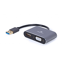 Відеоадаптер Cablexpert 15-контактний HD D-Sub (HD-15)