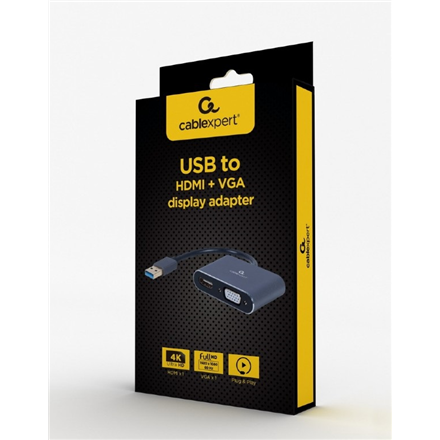 Відеоадаптер Cablexpert 15-контактний HD D-Sub (HD-15) - 2