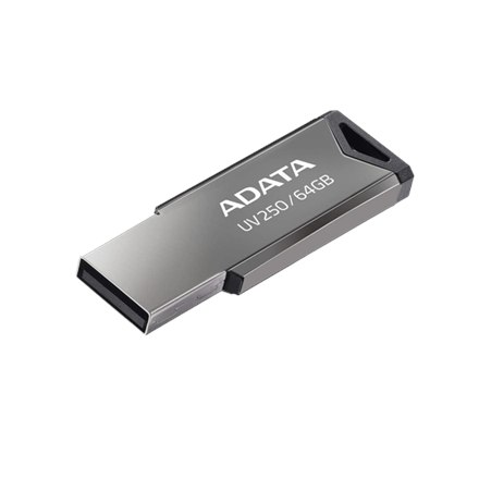 ADATA | USB-накопичувач | UV250 | 64 GB | USB 2.0 | срібний - 3