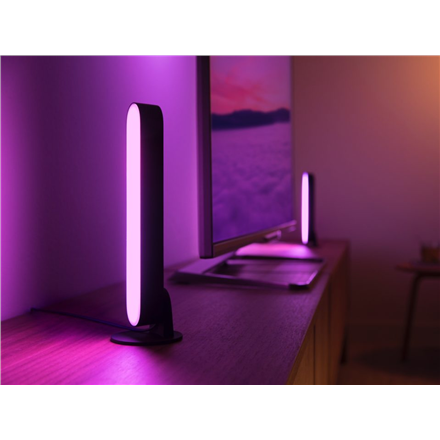 Philips Hue COL Play Light Bar Extension, czarny Philips Hue | Hue COL Play Light Bar Extension | W | 42 W | 2000-6500 Hue White Color Ambiance - 6
