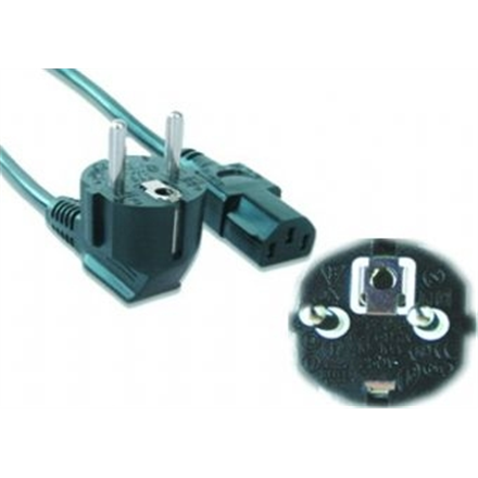 Кабель живлення IEC 60320 C13 1.8 m чорний VDE Cablexpert - 3
