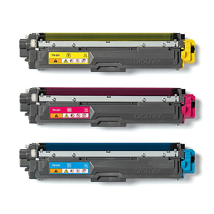 Brother TN | 241CMY | жовтий | Cyjan | Magenta | Kaseta з tonerem | 1400 stron - 4