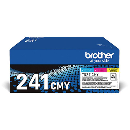 Brother TN | 241CMY | жовтий | Cyjan | Magenta | Kaseta з tonerem | 1400 stron - 3