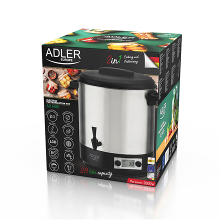Adler AD 4496 Garnek електричний / Kuchenka 28 L - 5
