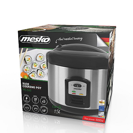 Mesko MS 6411 Пристрій для приготування рису 1000 Вт - 10