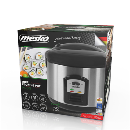 Mesko MS 6411 Пристрій для приготування рису 1000 Вт - 5