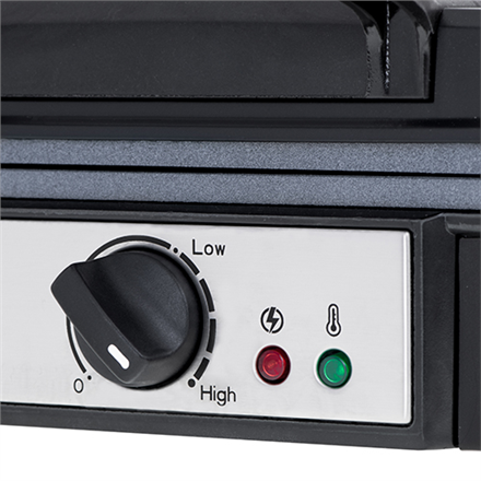 Adler | AD 3049 | Gofrownica | 1200 W | Ilość ciasta 4 | Belgia | Czarny - 4