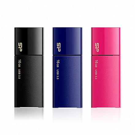 Памʼять USB Silicon Power Blaze B05 16 GB USB 3.0 чорний | Gwarancja 24 місяцьe - 11