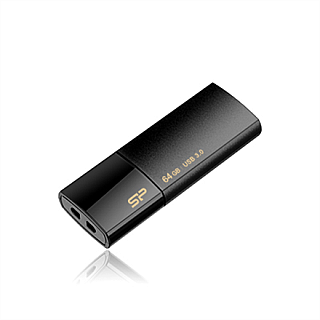 Памʼять USB Silicon Power Blaze B05 16 GB USB 3.0 чорний | Gwarancja 24 місяцьe