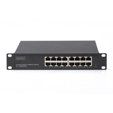 Digitus 16-портовий комутатор Gigabit Ethernet DN-80115 Некерований - 2