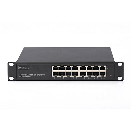 Digitus 16-портовий комутатор Gigabit Ethernet DN-80115 Некерований - 7