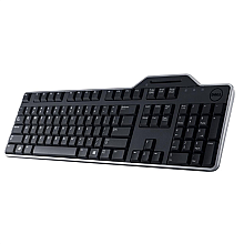 Dell | KB813 | Klawiatura z czytnikiem kart inteligentnych | Przewodowa | EN | Czarna | Angielski