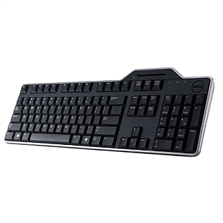 Dell | KB813 | Klawiatura z czytnikiem kart inteligentnych | Przewodowa | EN | Czarna | Angielski