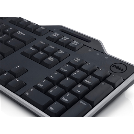Dell | KB813 | Klawiatura z czytnikiem kart inteligentnych | Przewodowa | EN | Czarna | Angielski - 4