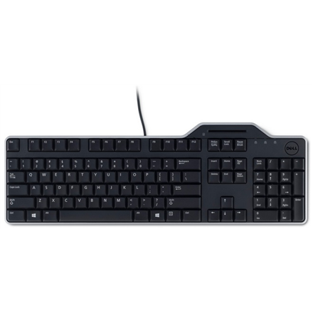 Dell | KB813 | Klawiatura z czytnikiem kart inteligentnych | Przewodowa | EN | Czarna | Angielski - 8