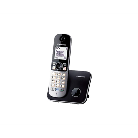 Panasonic Бездротовий телефон KX-TG6811FXB з дисплеєм ID дзвонячого - 2